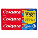 Colgate dentifricio Protezione Carie con calcio 3x75 ml